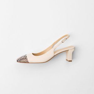 Aeyde DREW Creamy/Natural Python